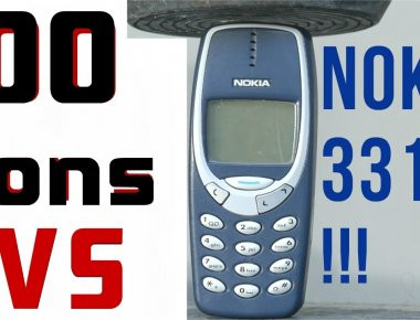 Τι θα συμβεί αν βάλεις το «θρυλικό» Nokia 3310 σε υδραυλική πρέσα; (βίντεο)